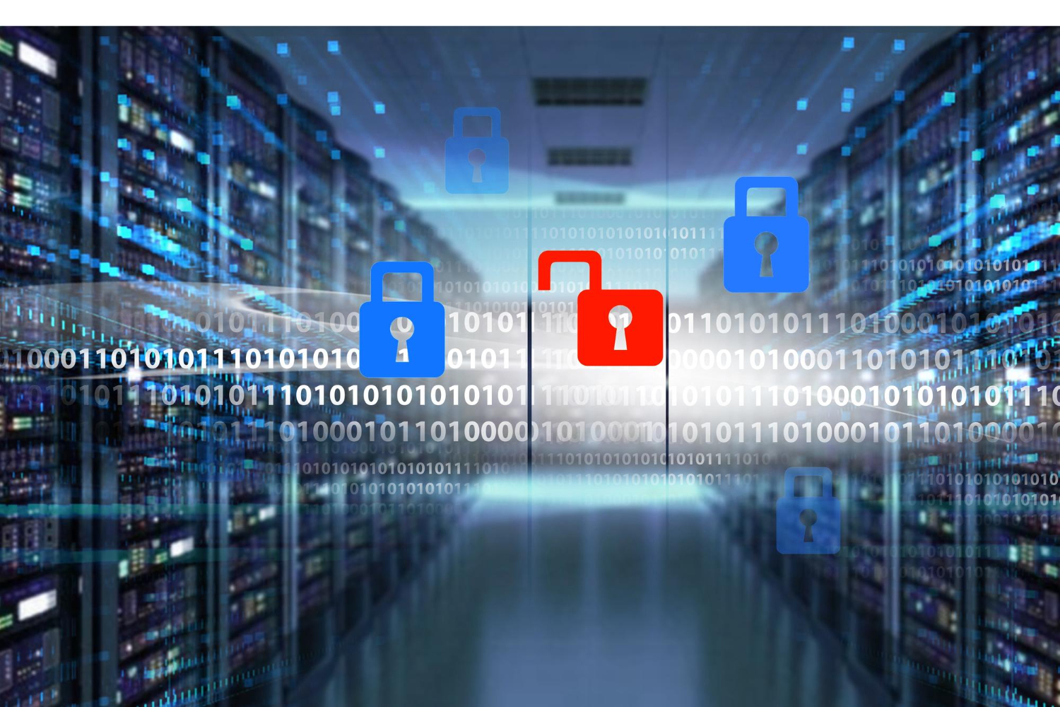 Digital security shield representing first-party data protection